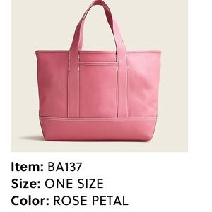 Medium Montauk tote - Rose color